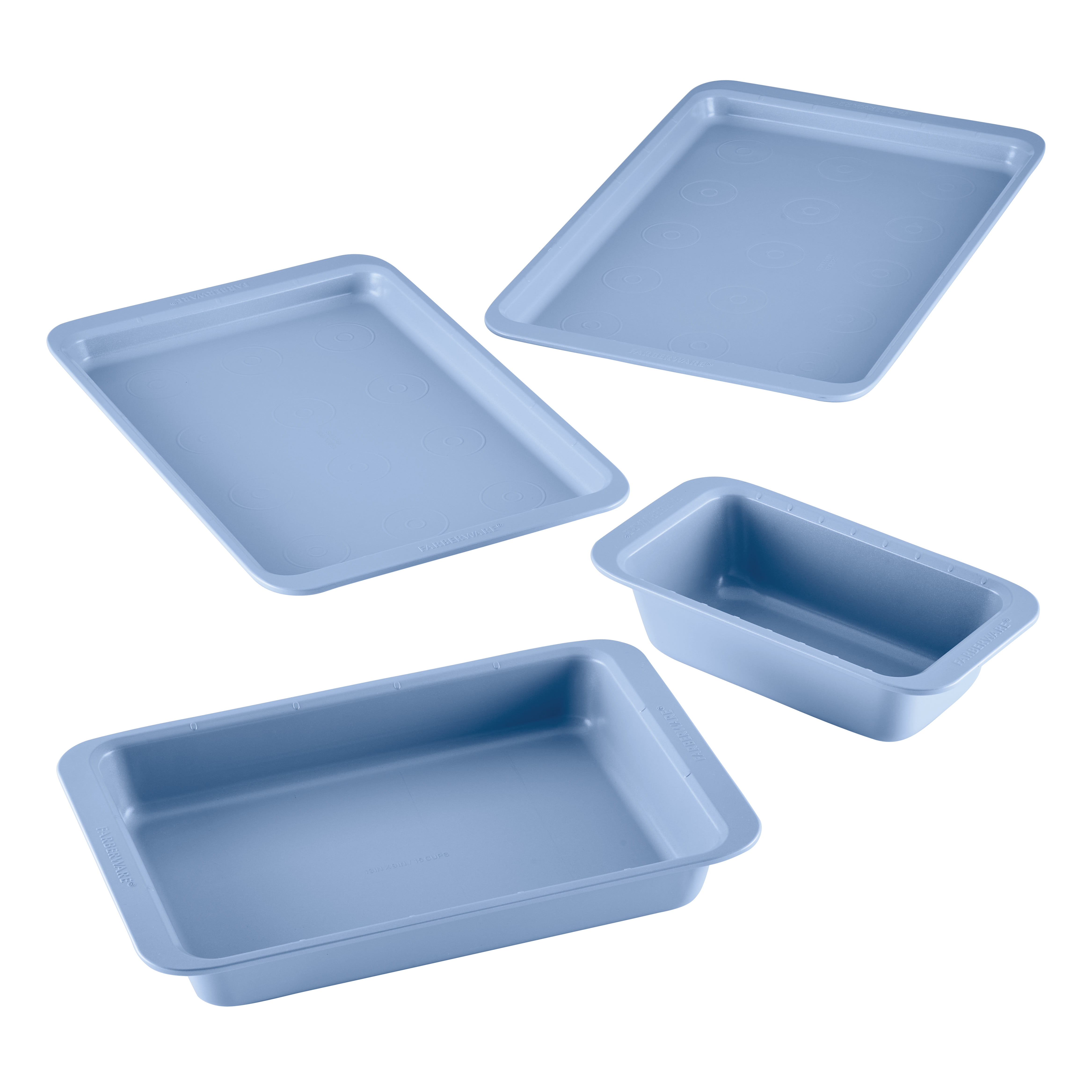 Easy Solutions Nonstick Bakeware Baking Pan Set, 4-Piece