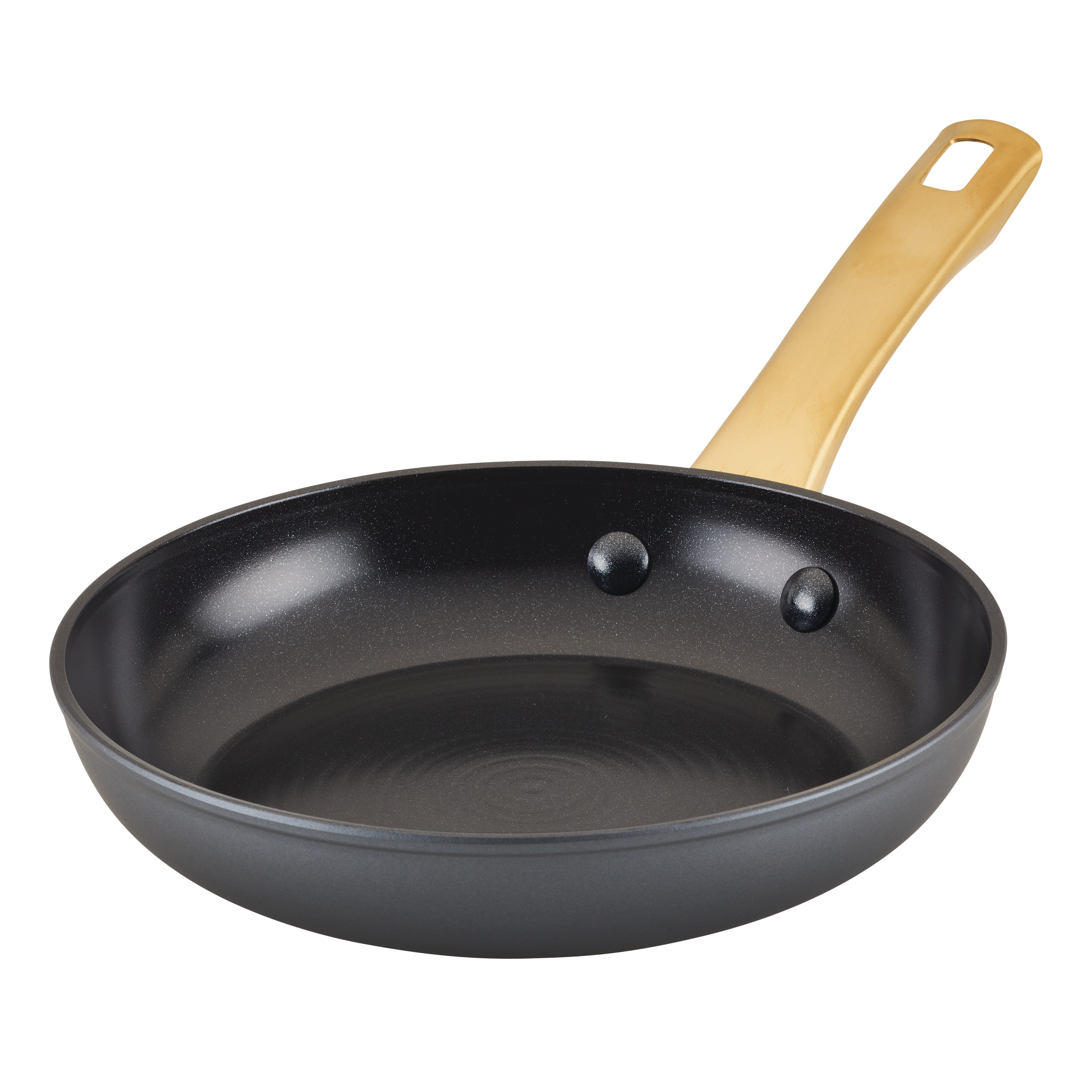 Forged Induction Ceramic Nonstick Frying Pan, 8.25 Inch, Black